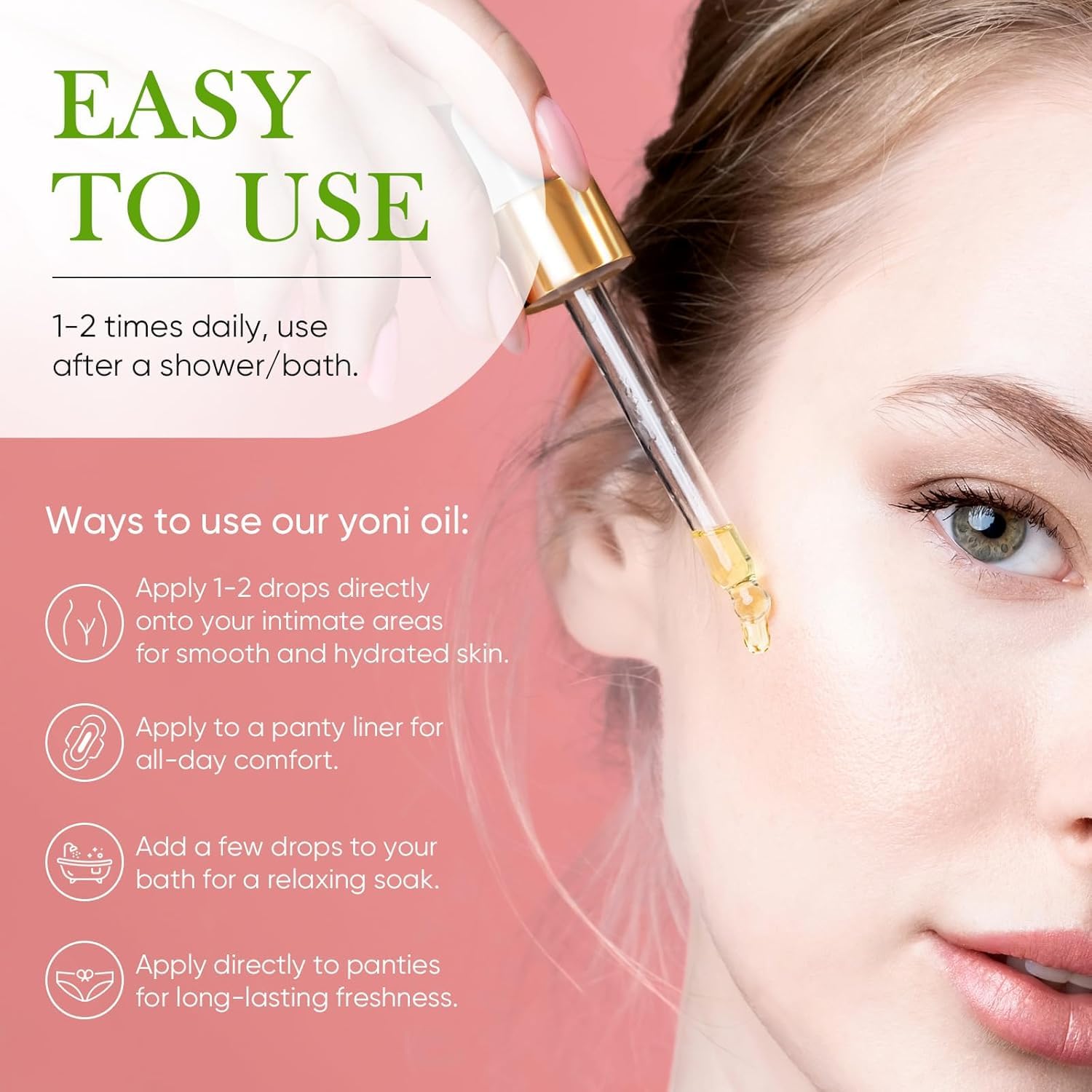 Rituel quotidien simple pour une routine intime naturelle.