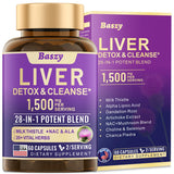 Baszy Foie Detox Bouteille – aperçu de l'emballage, pratique pour un usage quotidien.