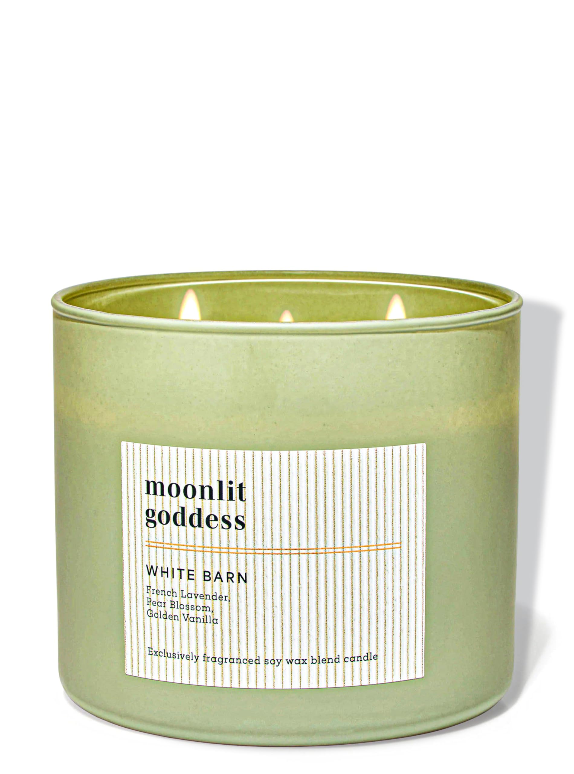 Bougie Bath & Body Works Déesse Lunaire, parfum enveloppant pour ambiance nocturne et détente