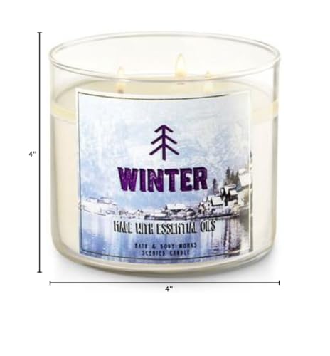 Bougie hiver Bath & Body Works, parfum durable pour créer une ambiance festive et chaleureuse