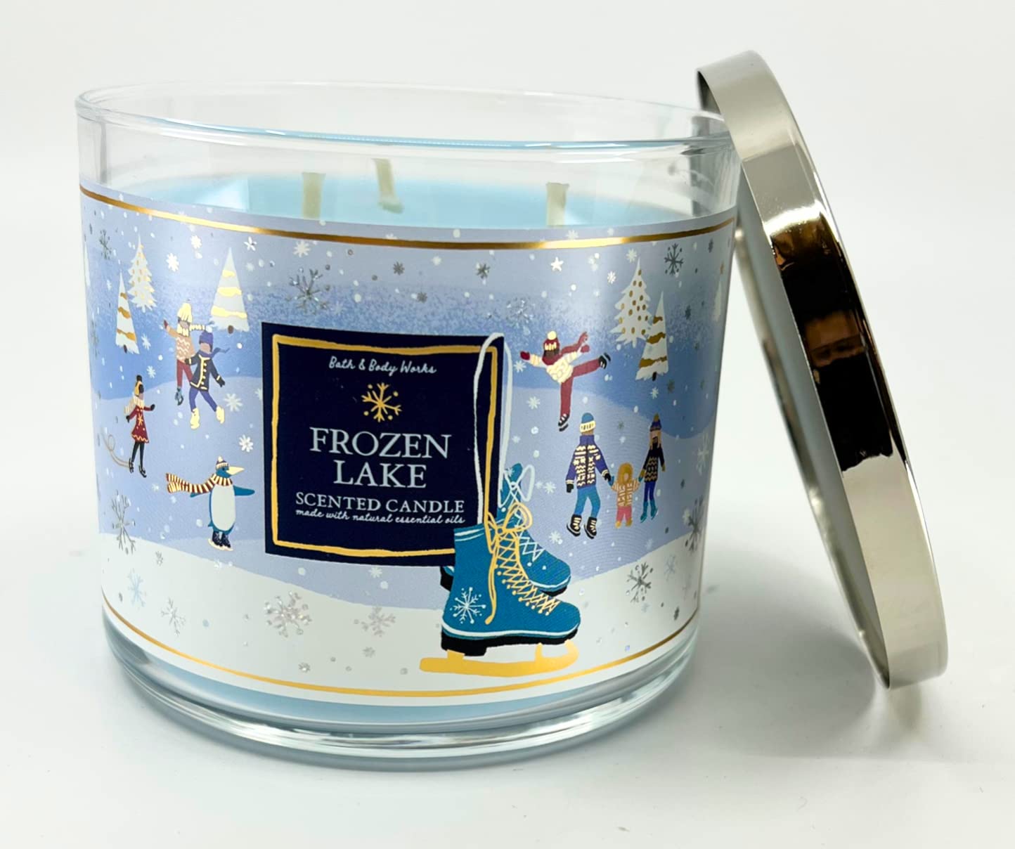 bougie Bath & Body Works parfum hivernal et huile essentielle, expérience cocooning à domicile.