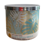 Bath & Body Works Bougie White Barn 3-brins 14,5oz – ambiance chaleureuse et parfum durable.