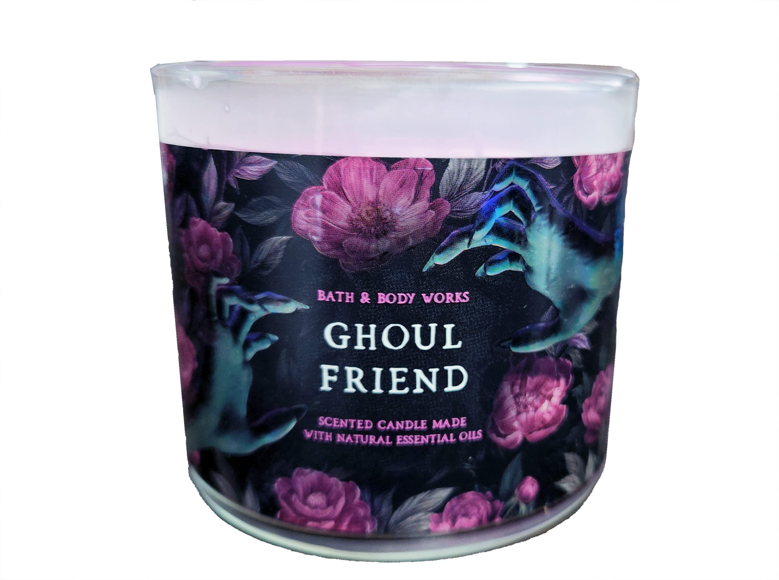 Ghoul Friend, bougie Halloween 2021, éclairage et parfum subtil.