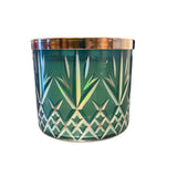Bath & Body Works Juniper & Gin 3-Wick, étui décoratif pour Noël.