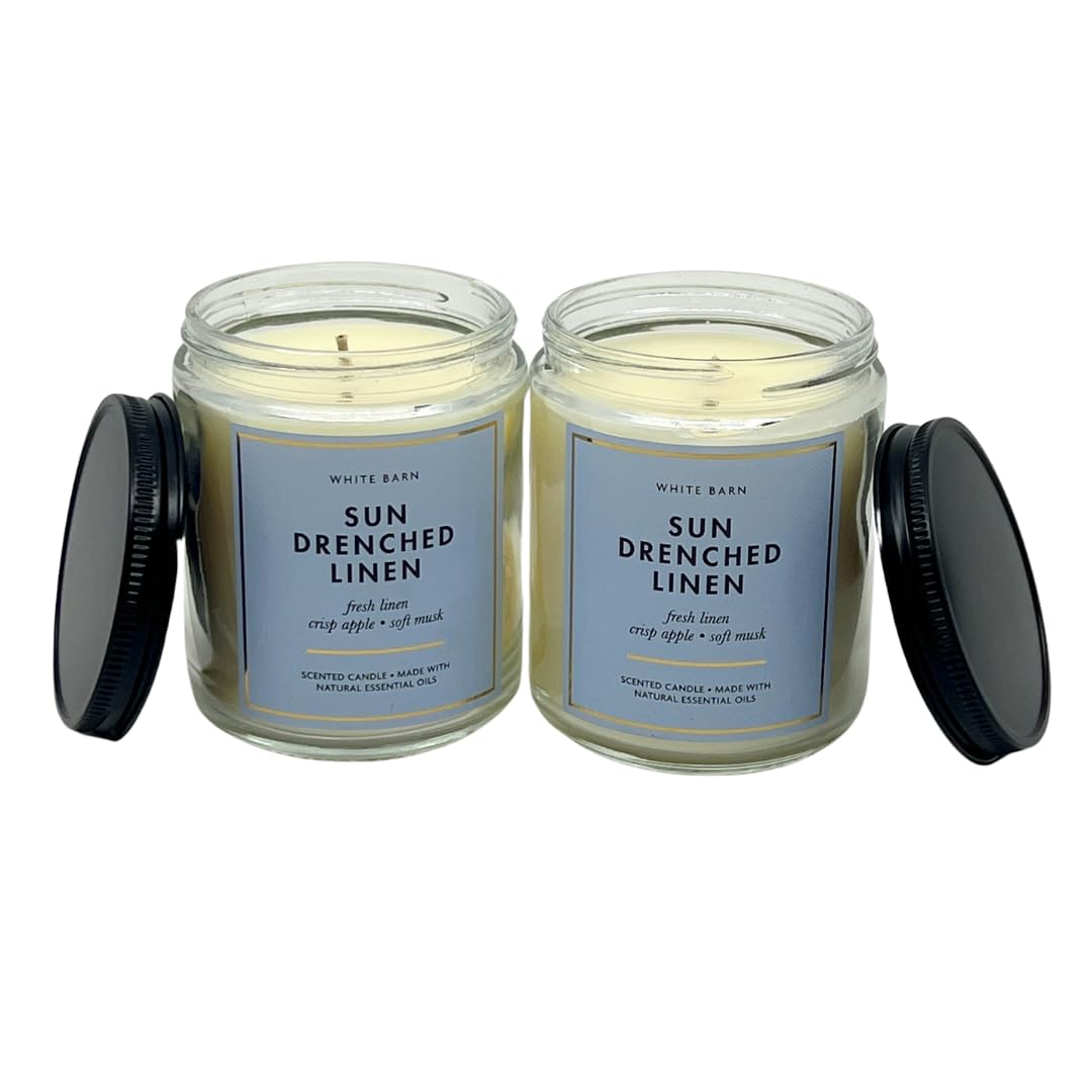 Notes de fragrance: lin frais et pomme pour une atmosphère légère.