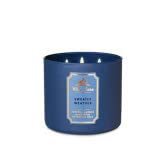 Bougie Sweater Weather de Bath & Body Works, 3 mèches, ambiance hivernale chaleureuse et parfum durable.