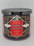 Étiquette Vampire Blood et variation d’emballage prête pour une ambiance thématique.