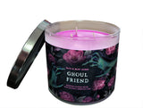 Bath & Body Works White Barn, bougie 3-mèches avec huiles essentielles.