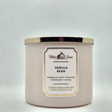 Bougie Bath & Body Works White Barn vanille gousse, ambiance chaleureuse parfaite pour le salon