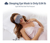 BATHRINS Masque sommeil bloque la lumière et couvre bien le visage.