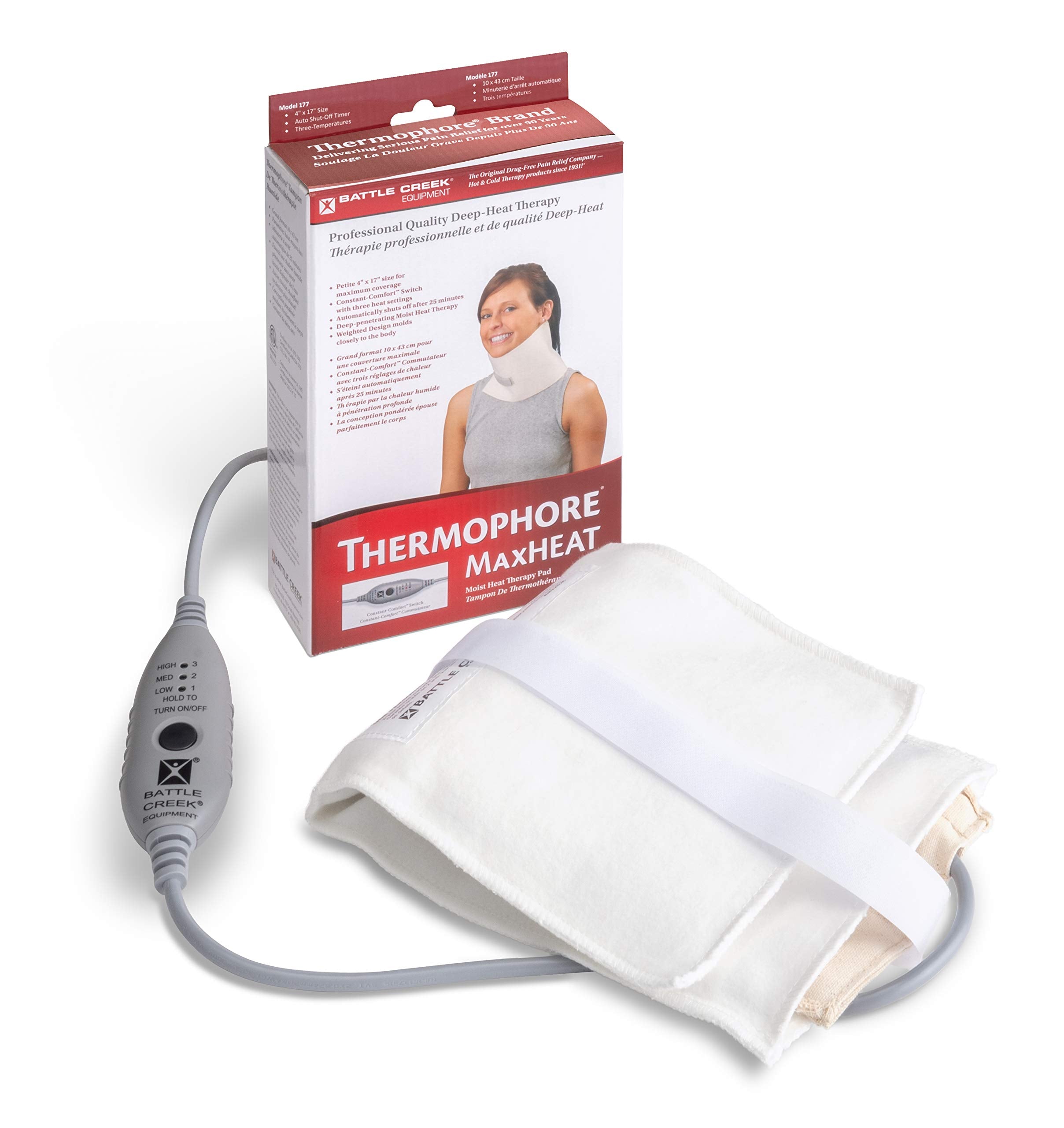 MaxHeat Battle Creek: coussin chauffant chaud et humide sans eau.