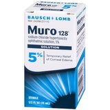 Solution ophtalmique Muro128 5% pour l'entretien oculaire