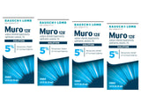 Bausch + Lomb Muro128 5% – flacon stérile de 15 mL pour soulagement temporaire