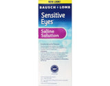 Bausch + Lomb solution saline pour nettoyer et rincer les lentilles avant désinfection.