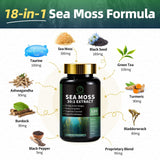 BBEEAAUU algues-marines 18-en-1 – gélules favorisant digestion et immunité.
