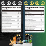 BBEEAAUU Shilajit et algues marines – capsules pour endurance et immunité.