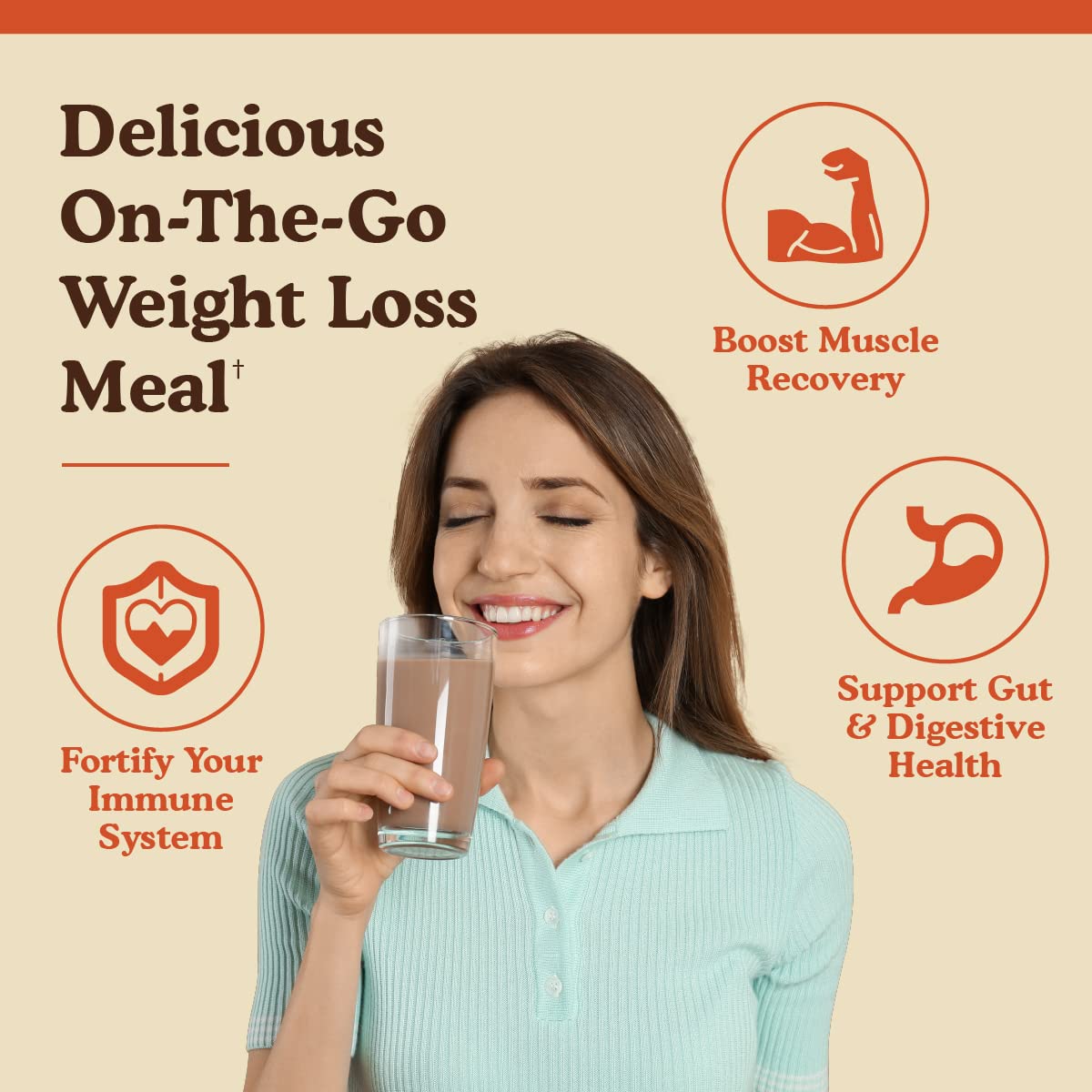 BBfL Shake protéiné végétal avec prébiotiques pour l'équilibre intestinal