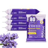 BBlove Lingettes Corps Acidifiée, texture douce et contrôle d’odeur sur 24 heures.