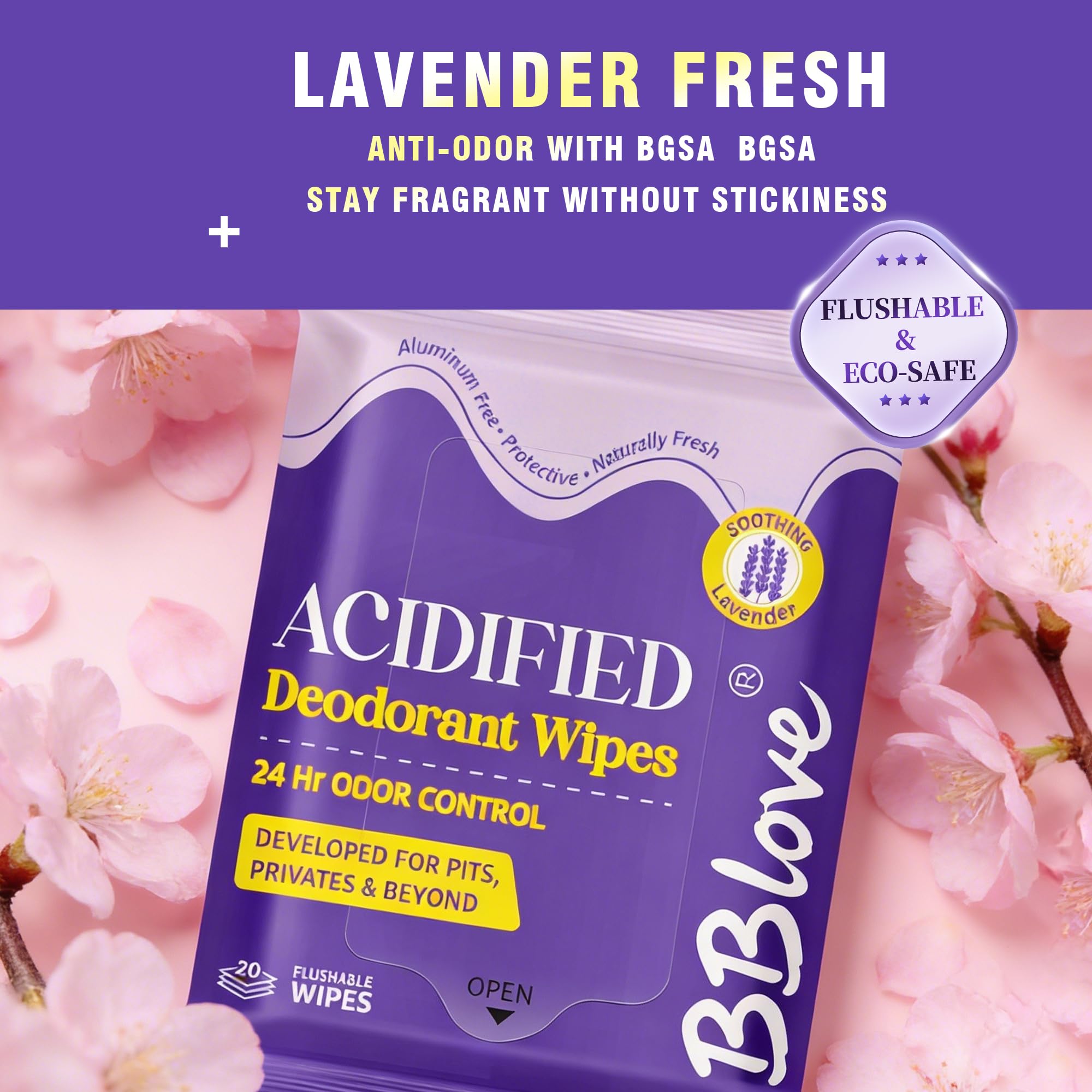 BBlove Lingettes Sac Sport, parfaites pour le sport et les déplacements.