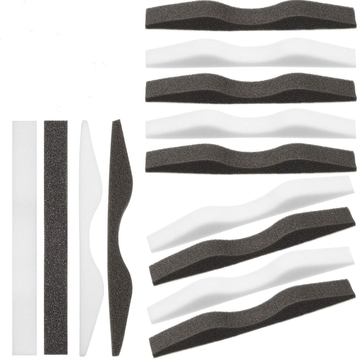 BBTO coussins nez mousse microfibre: confort quotidien et anti-brouillard.