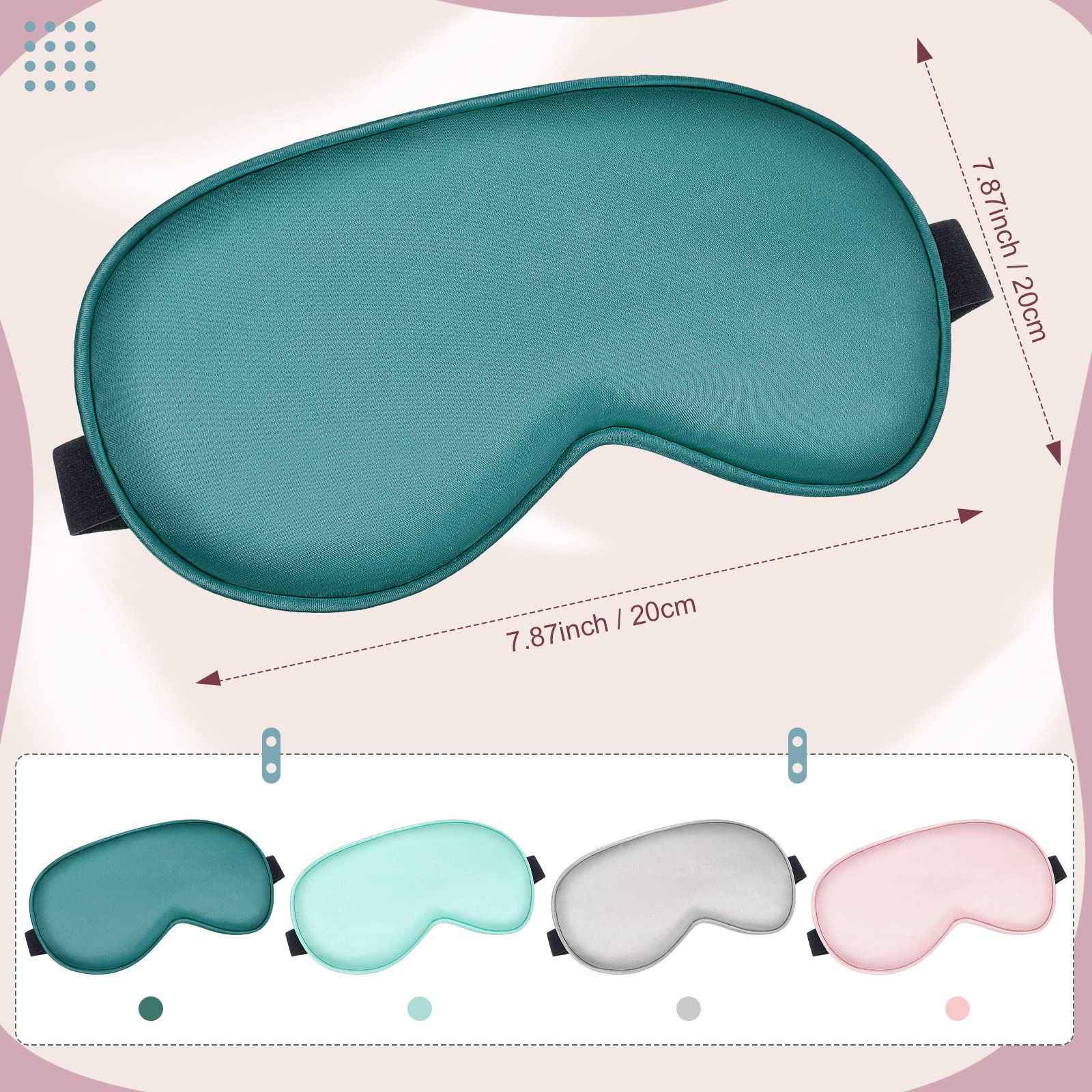 BBTO masque avec attache réglable, ajustement personnalisé pour toutes les tailles.