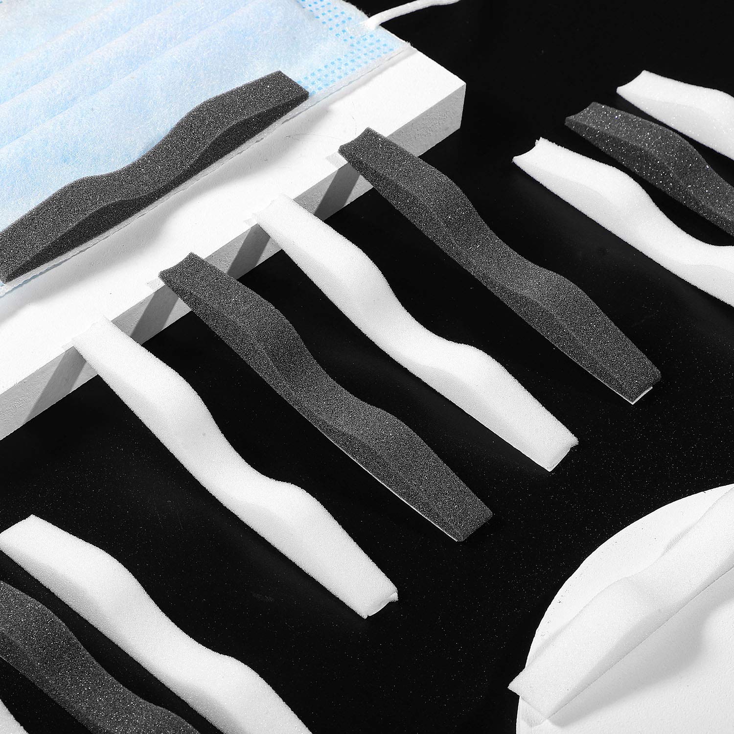 BBTO tampons pont nez adhesifs: fixation facile et anti-brouillard.