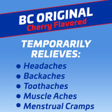 BC Powder cerise cafeine 65 mg, dose efficace pour rester alerte.
