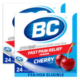 BC Powder cerise, sachets dissolvants facilitant le soulagement rapide des douleurs.