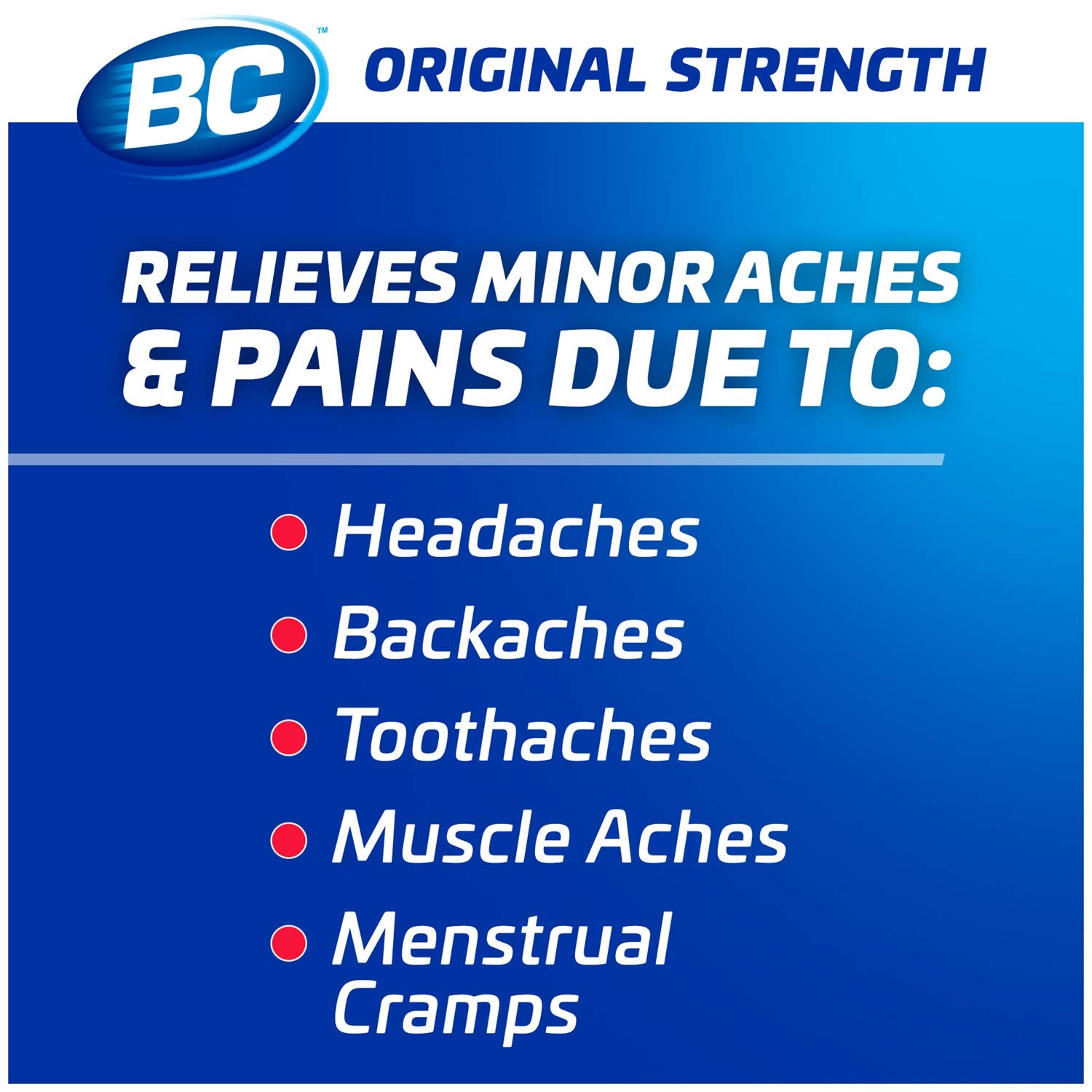 BC Powder Original – prise avec eau pour soulager rapidement les maux du quotidien.