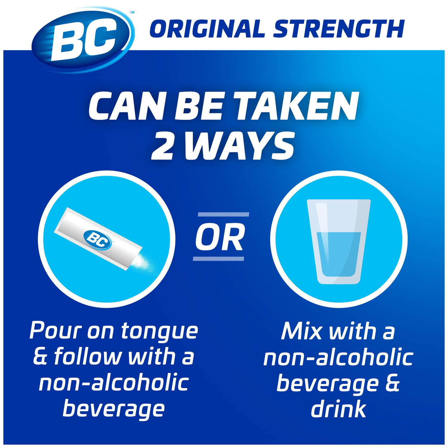 BC Powder Original – utilisation rapide et portable au bureau ou à la maison.