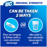 BC Powder Original – utilisation rapide et portable au bureau ou à la maison.