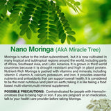 Bcuelov Moringa – Etiquette et emballage clairs et informatifs