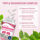 Bcuelov Magnésium Triple – gélules en mains, prise quotidienne facilitée.