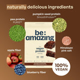 Be Amazing Vegan Protein – fibres prébiotiques et saveur naturelle, soutien digestive possible