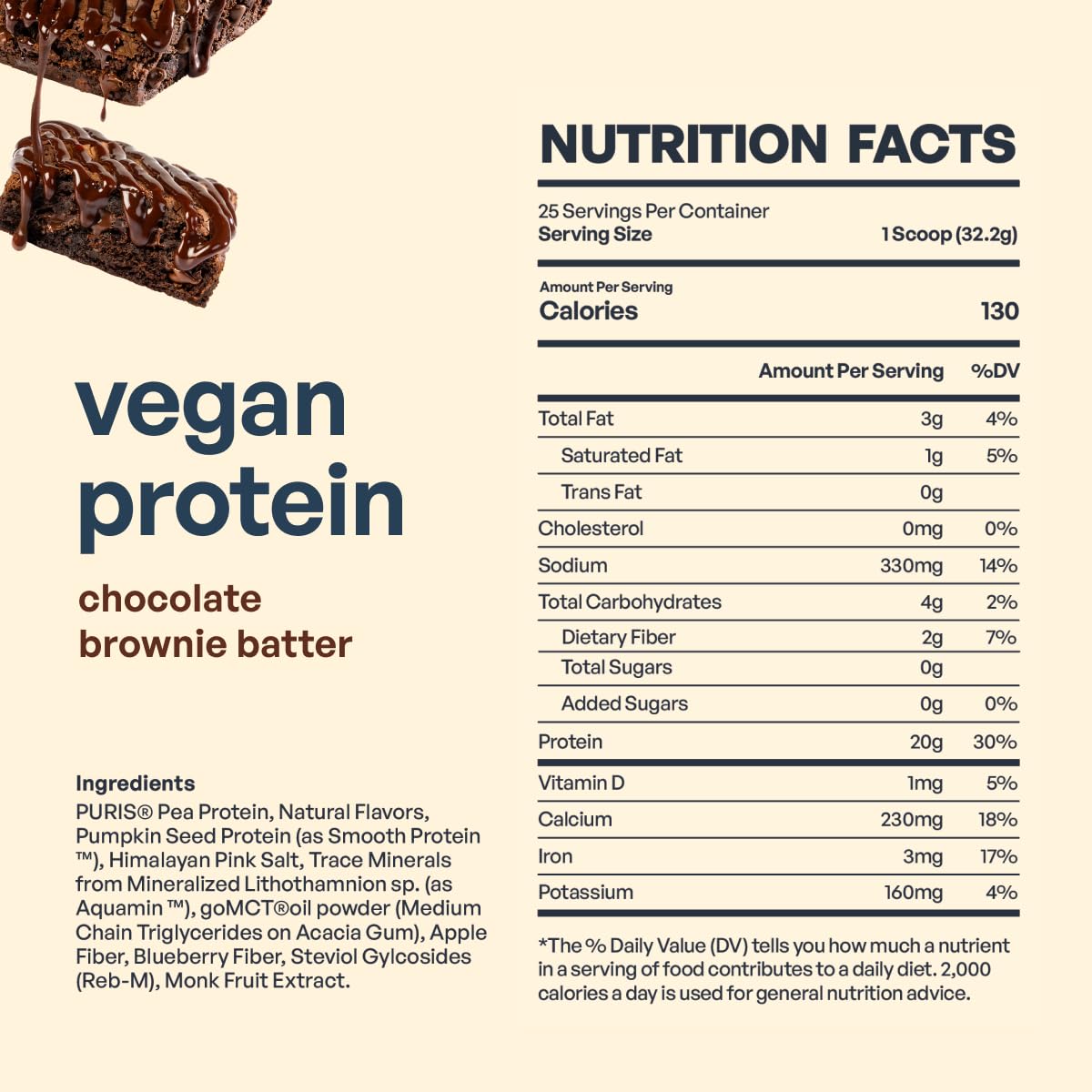Be Amazing Vegan Protein – préparation smoothie rapide, idéal comme collation ou repas léger