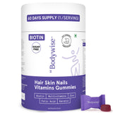 Be Bodywise Gommes Biotine — texture moelleuse pour cheveux sains et faciles à coiffer