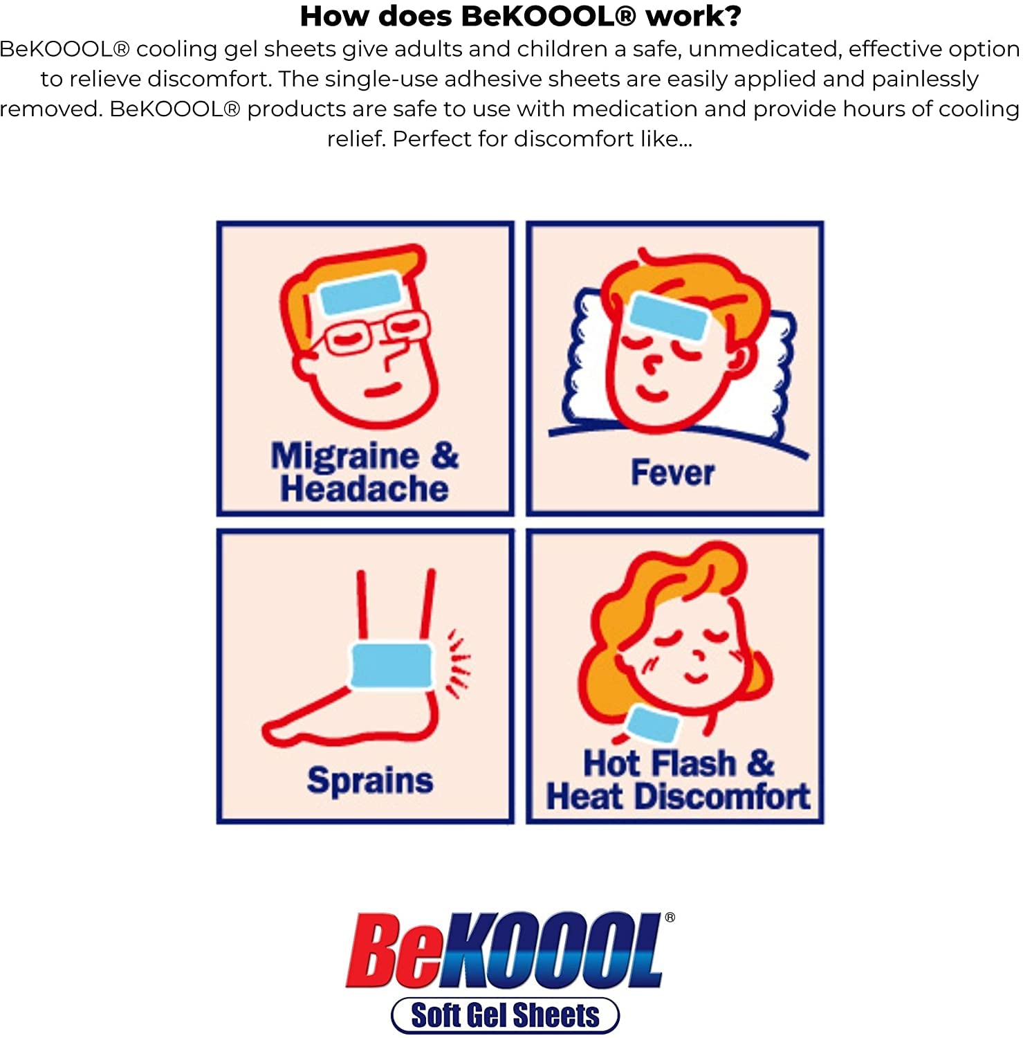 Be Koool utilisation en deplacement, format compact pour emporter facilement.