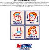 Be Koool utilisation en deplacement, format compact pour emporter facilement.
