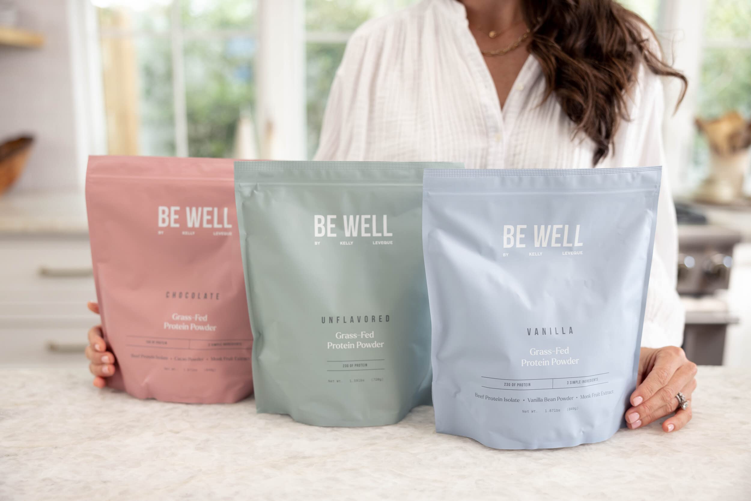 Be Well par Kelly LeVeque – compatible keto et paleo, ingrédients purs.