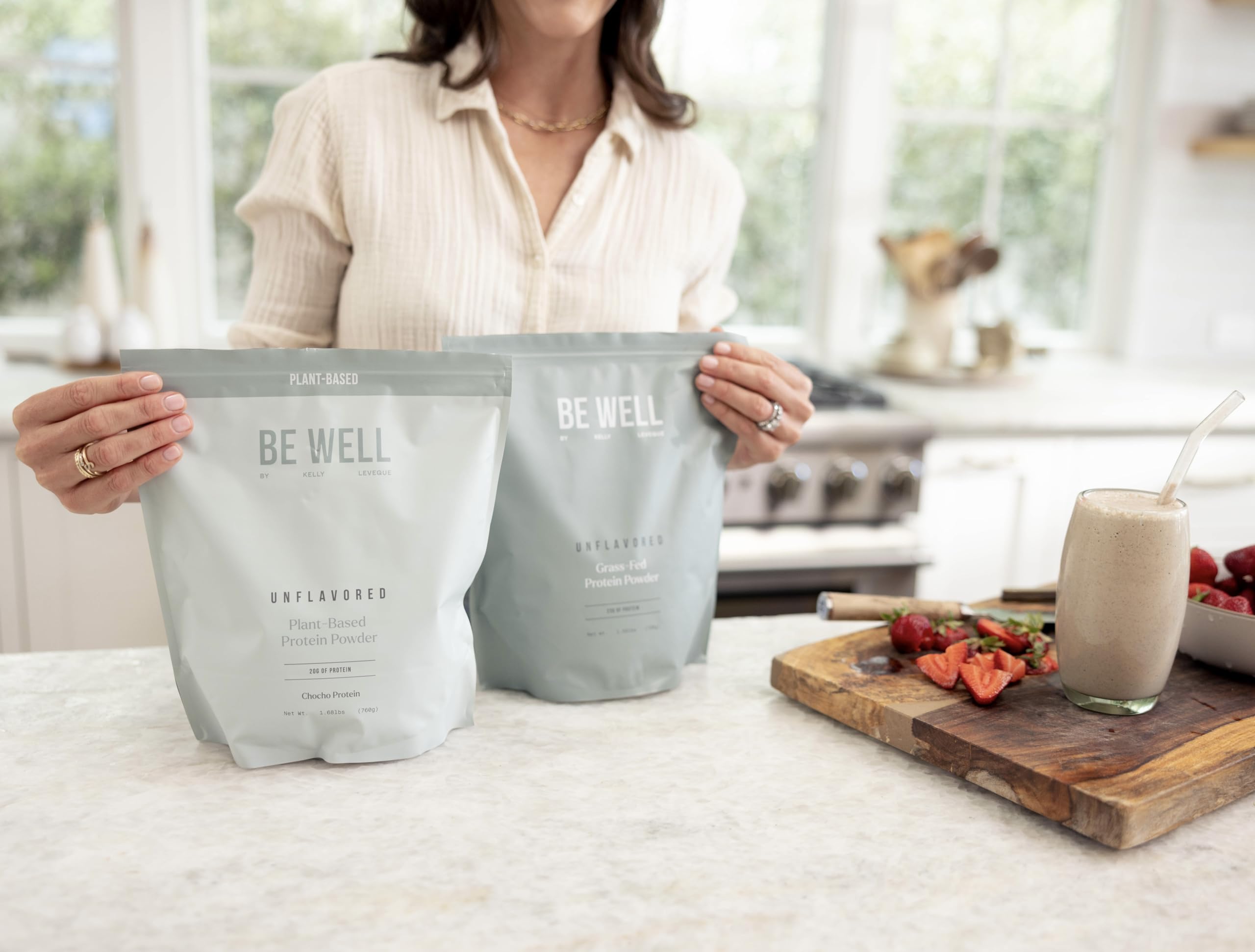 Be Well by Kelly Chocho Sans sucre ajouté, option saine pour collations.