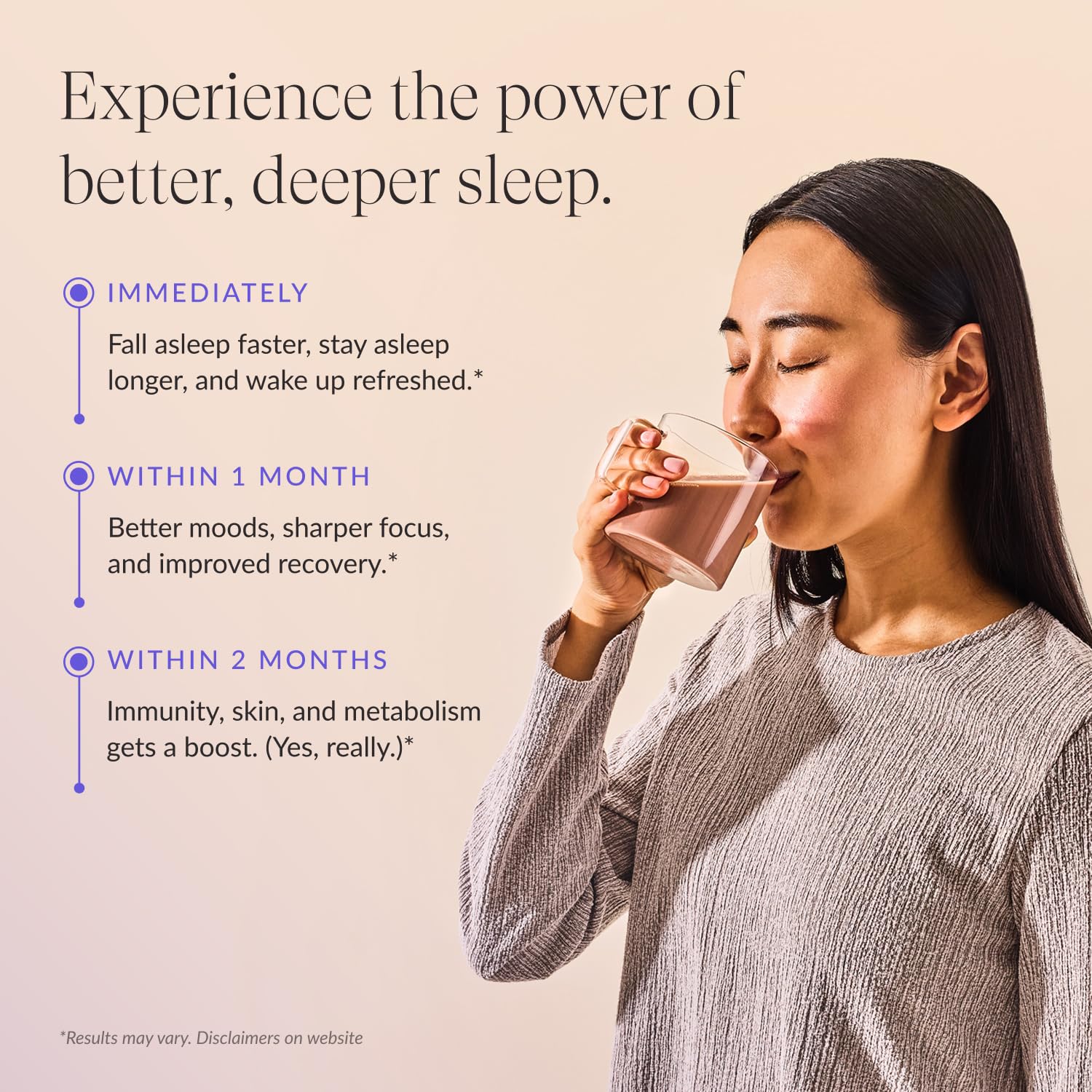 Beam Dream Sleep Powder etiquette-label : étiquette claire sur les ingrédients et la qualité.
