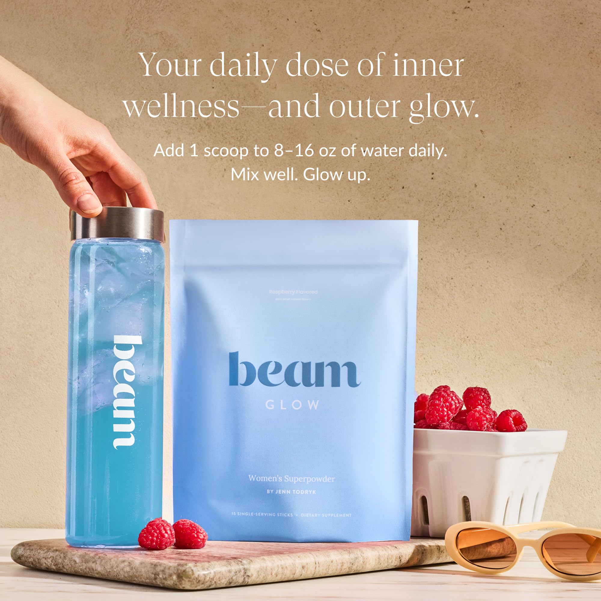 Beam Glow — routine quotidienne simple et discrète sans stimulant.