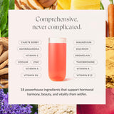 Beam Glow : versement de poudre dans un verre d'eau rafraîchissant pour hydratation.