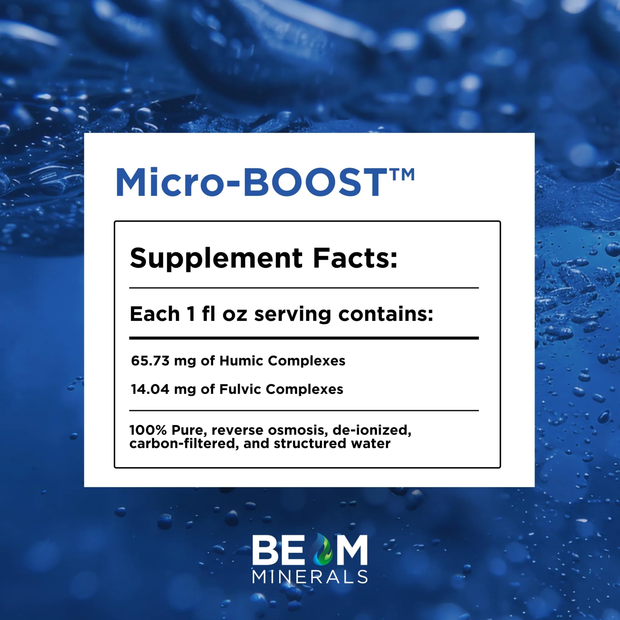 BEAM MINERALS Micro-Boost absorption-mineraux favorise l'assimilation des nutriments