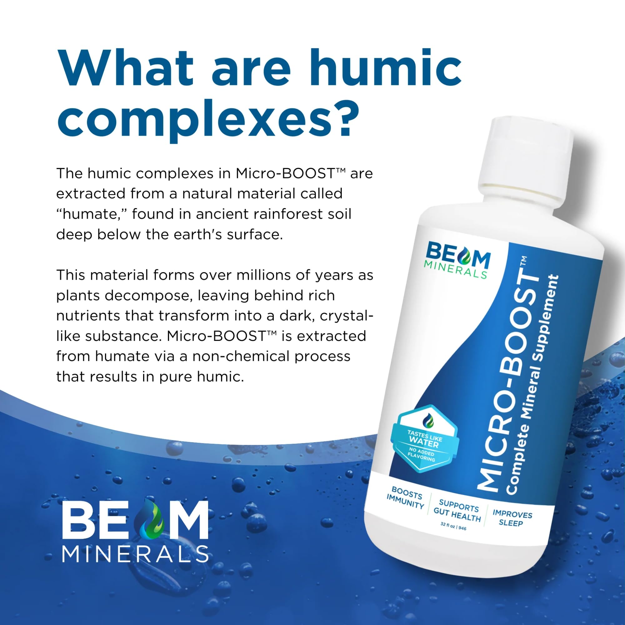 BEAM MINERALS Micro-Boost électrolytes-muscles soutien à la fonction musculaire