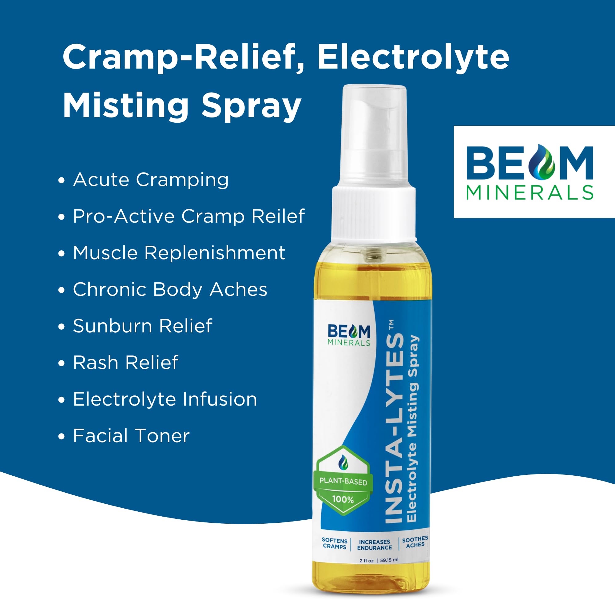 Utilisation matin avec BEAM MINERALS, hydratation quotidienne facilitée.