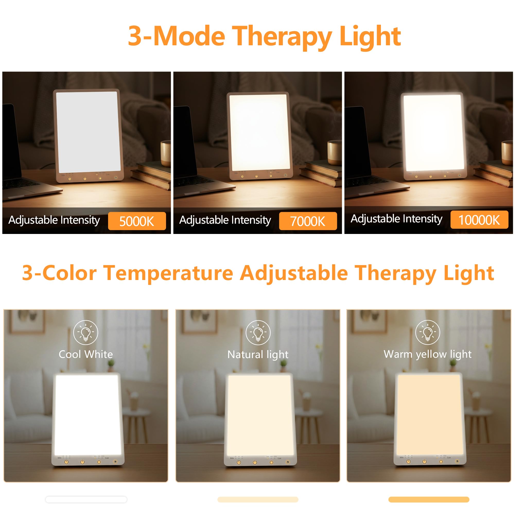 Beamhaus couleurs tactile, trois temperatures lumineuses disponibles