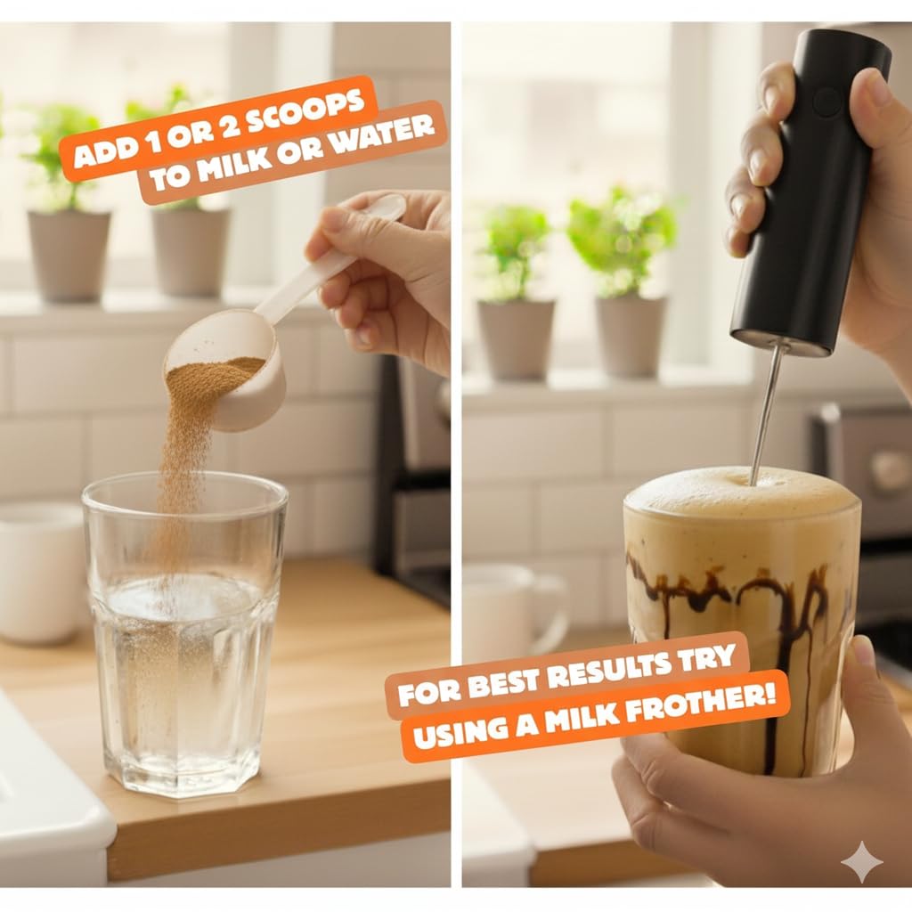 Beanio Protein Coffee sans sucre ni lactose, option adaptée au régime.
