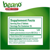 Beano Forte: emballage pratique pour les repas riches en féculents