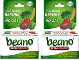 Beano Forte: tablettes en bouteille pour prévenir les gaz après le repas